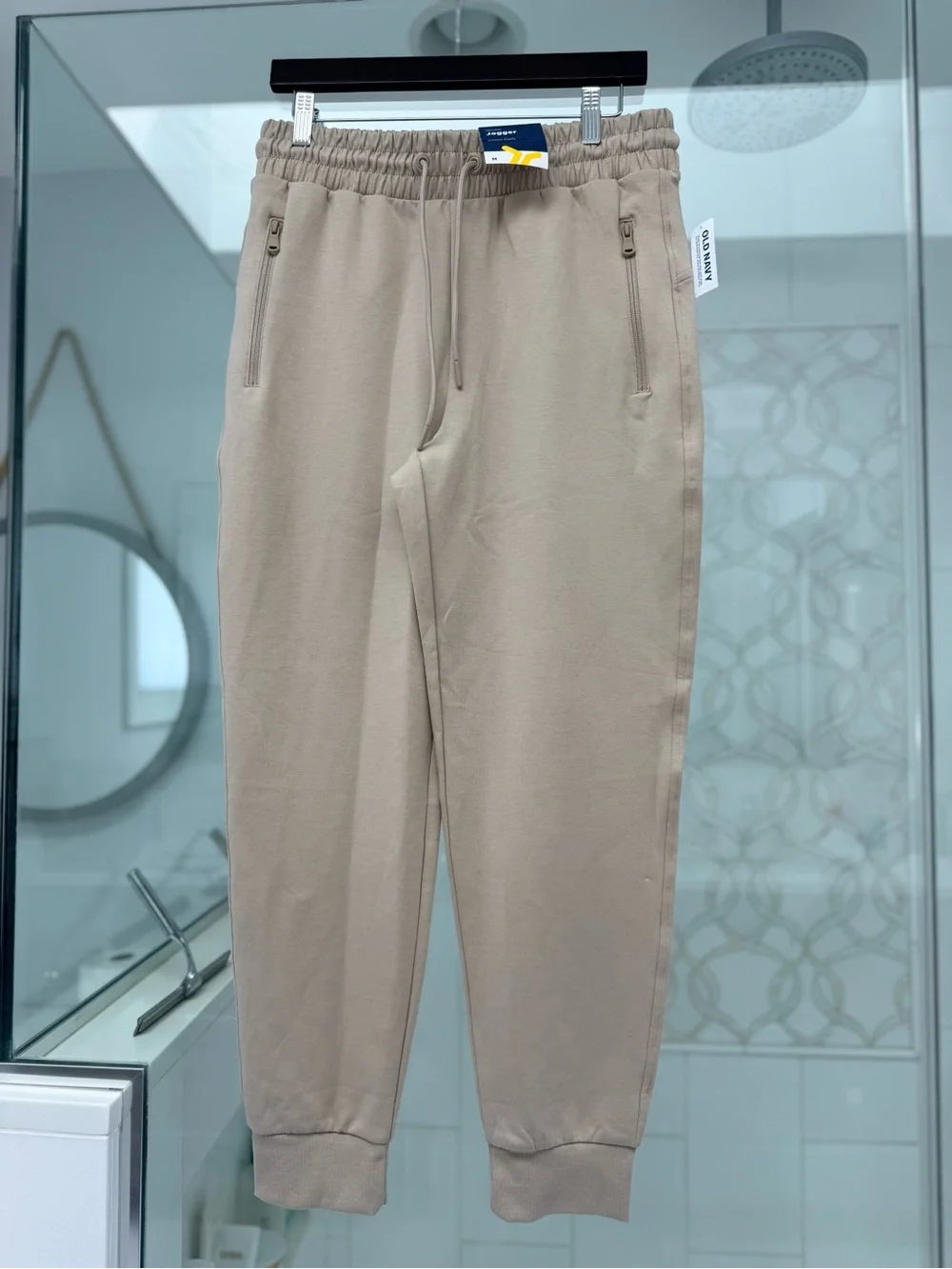 OLD NAVY Dynamic Fleece Joggers – High Waist Zip Pocket Sweatpants